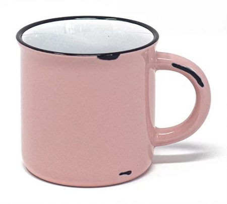 Pink Vintage Western 15oz mug with handle