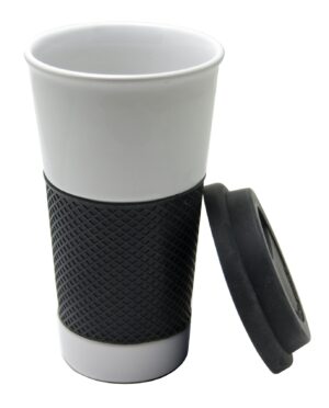 Blank ceramic travel mug for custom branding