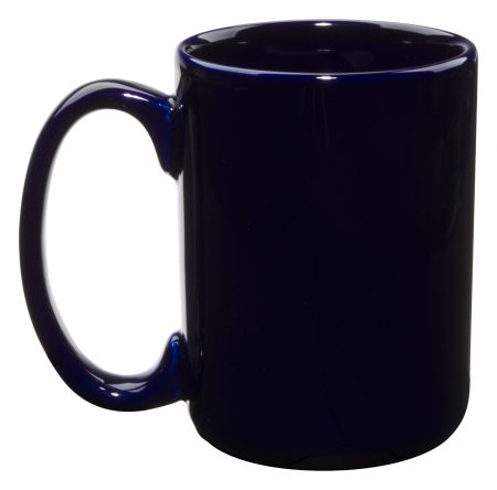 Blue El Grande 15oz mug with handle