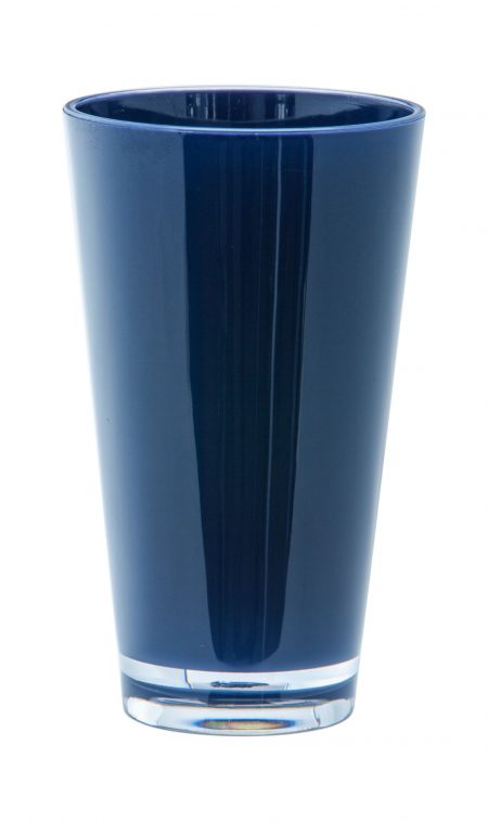 Dark Blue Mixer 16oz plastic tumbler