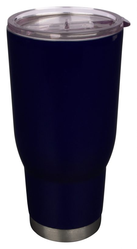 32oz midnight Vacuum Insulated and Powder Coated tumbler with lid